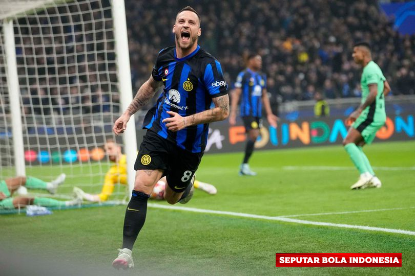 Rapor Pemain Inter Milan Saat Bekuk Atletico Madrid: Lautaro dan Thuram Lagi Buntu, Untung Ada Arnautovic