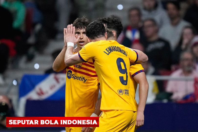 Hasil Atletico Madrid vs Barcelona: Skor 0-3