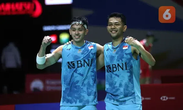 Hasil Piala Thomas 2024: Fajar/Rian Menang Rubber Game, Indonesia Ungguli Chinese Taipei 2-0