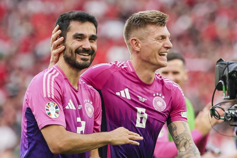 Ilkay Gundogan dan Toni Kroos Saling Melengkapi di Lini Tengah Timnas Jerman