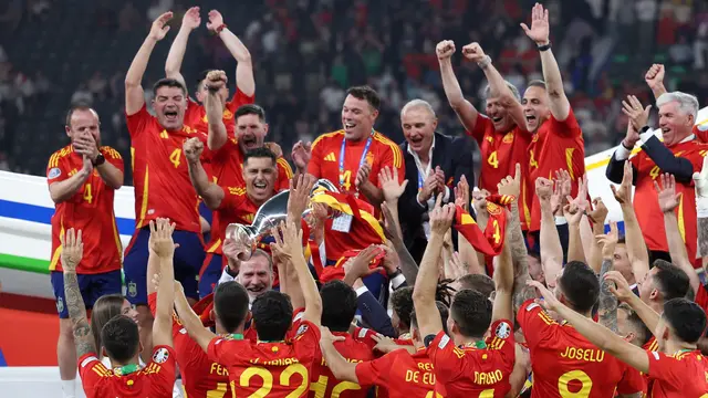 Spanyol Juara Euro 2024, Berapa Nilai Hadiah yang Diterima?