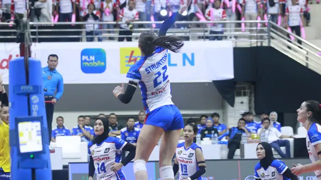 Hasil PLN Mobile Proliga 2025: Diperkuat Pemain Asing Baru, Jakarta Pertamina Enduro Kalahkan Bandung bjb Tandamata