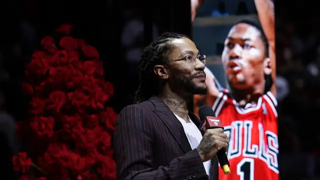 NBA: Chicago Bulls Pensiunkan Nomor Punggung 1 untuk Derrick Rose