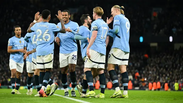 Hasil Liga Inggris: Manchester City Lumat West Ham, Chelsea Tertahan