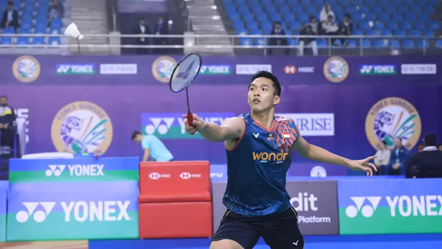 Hasil India Open Open 2025: Jonatan Christie Rebut Tiket Semifinal