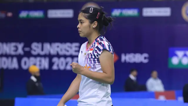 Hasil India Open Open 2025: Gebuk Andalan Tuan Rumah, Gregoria Mariska Tunjung ke Semifinal